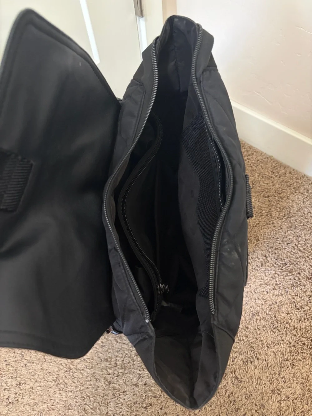Paperclip Jojo Diaper Bag Backpack Black